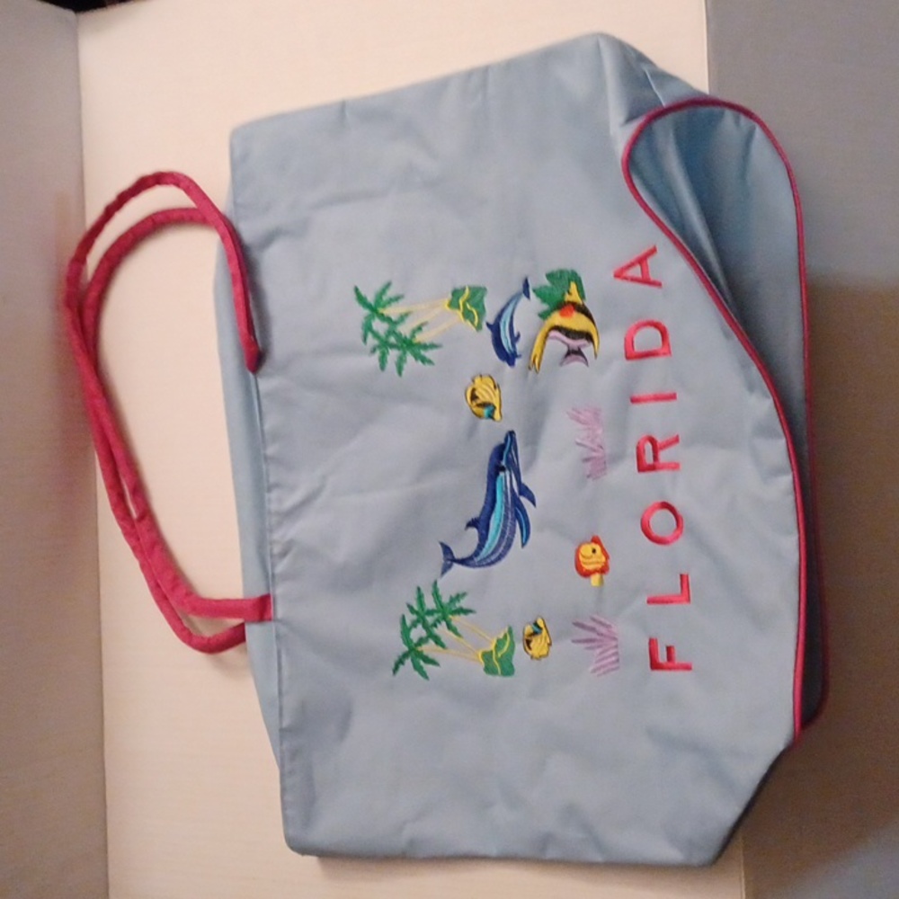 4/$60 Large Florida Tote Bag